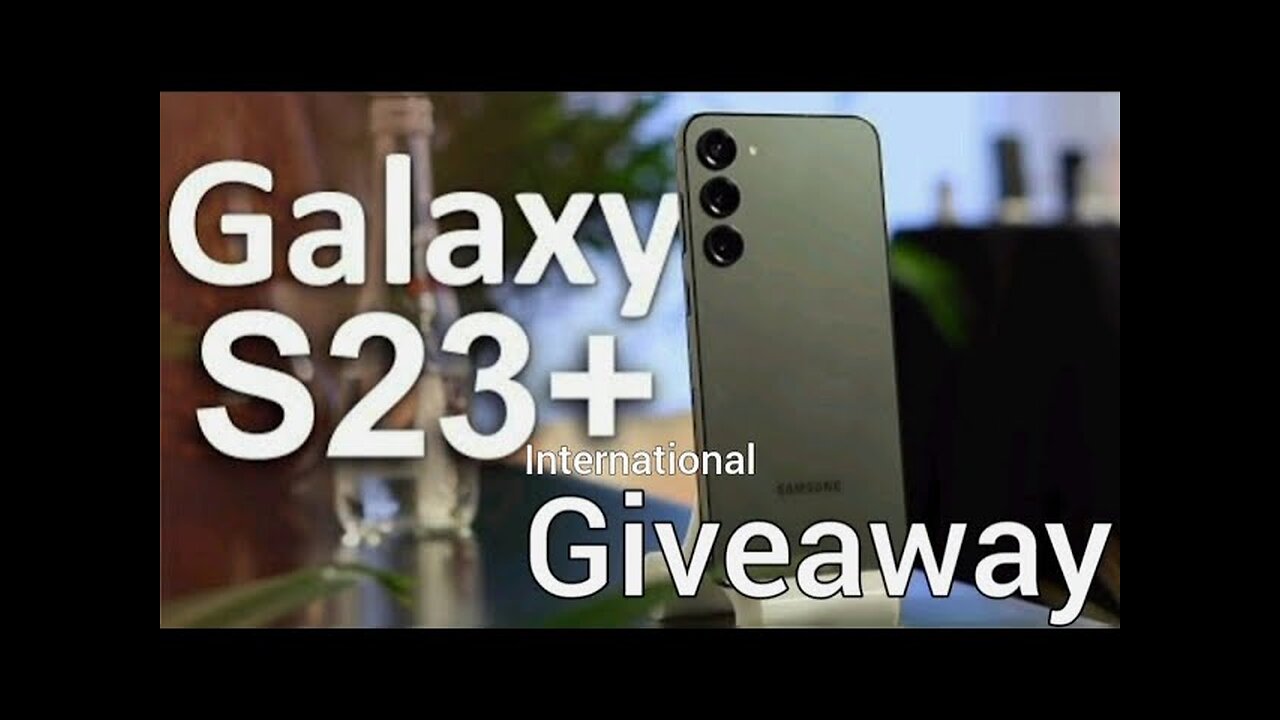 Samsung Galaxy S3 Giveaway