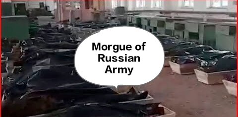 Morgue of Russian army