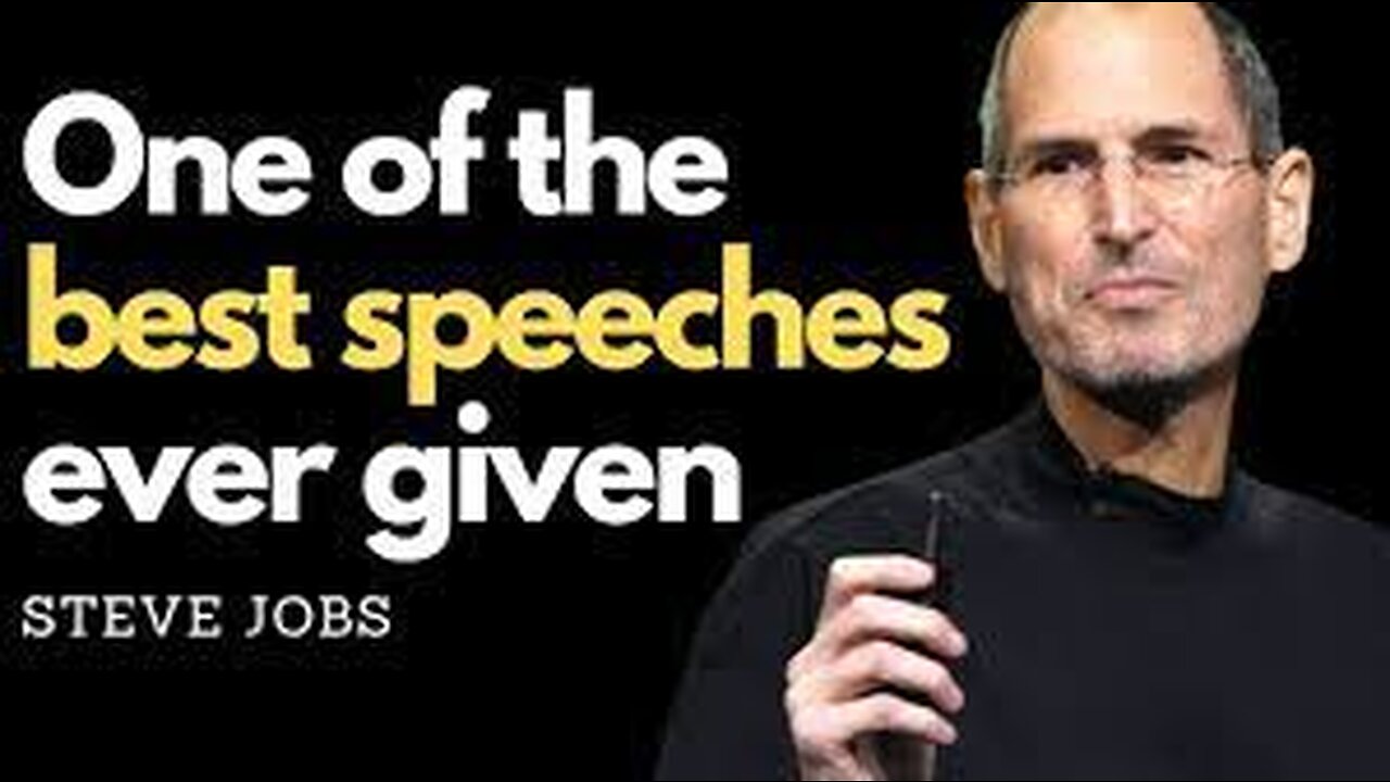 One of the Greatest Speeches Ever - Steve Jobs