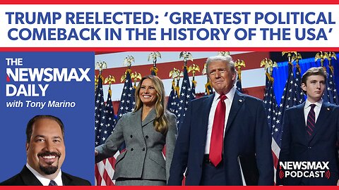 Trump is Triumphant! | The NEWSMAX Daily (11/06/24)