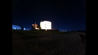 Coffee time L. At Calshot castle . Night vlog