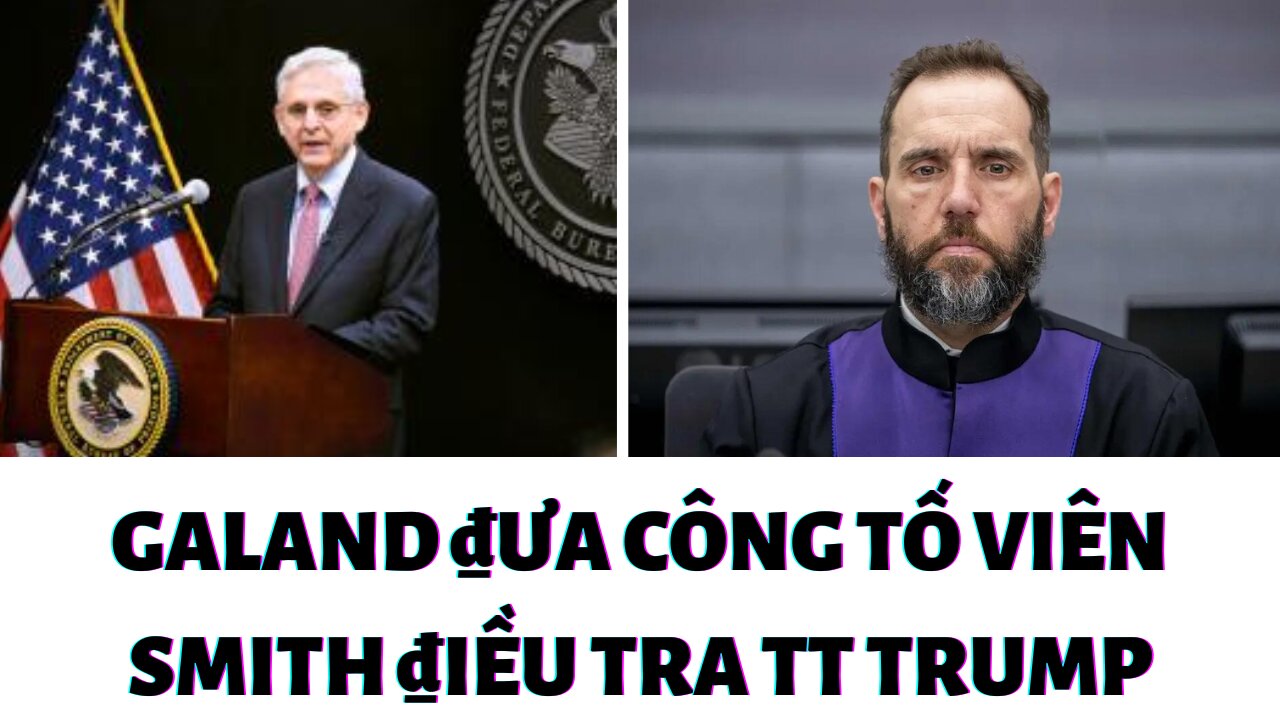 Tin 19/11/2022 Joe Biden và ₫ưa Công Tố Viên ₫iều Tra TT Trump