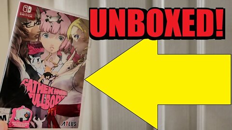 Unboxing Catherine for the Nintendo Switch