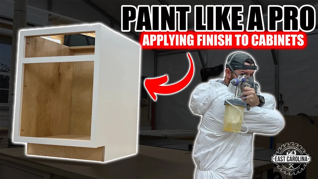 HVLP vs Airless? // How to paint kitchen cabinets the right way!