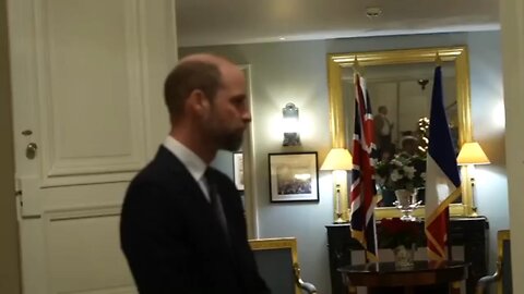 President-elect Trump praises Prince William during meeting in Paris