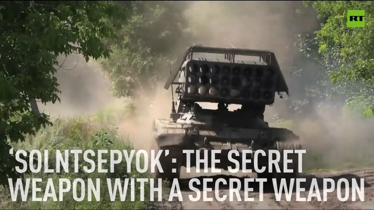 TOS-1A Solntsepyok heavy flamethrower: The Secret Weapon With A Secret Weapon