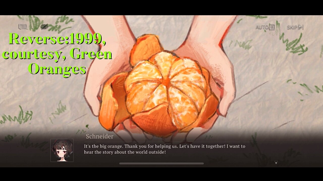 Reverse:1999, courtesy, Green Oranges