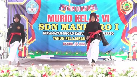 tari pencak SDN MANDURO 1