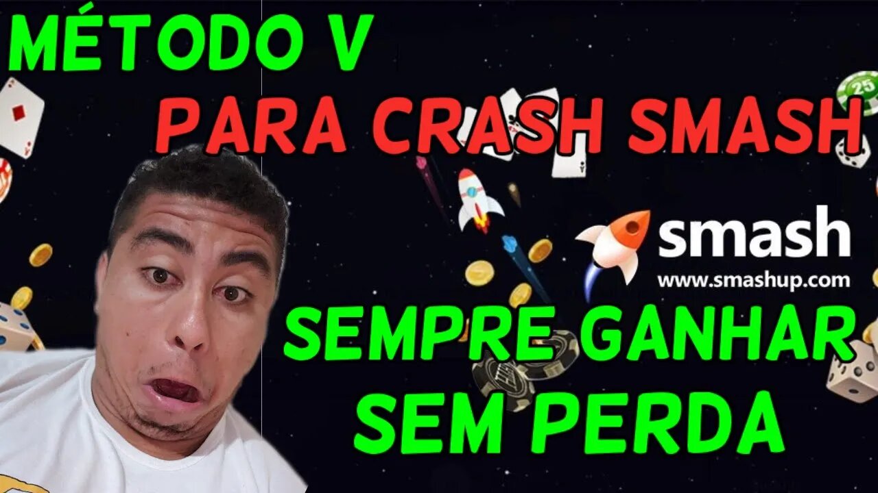 MÉTODO DE GANHO CONTÍNUO CRASH, MÉTODO V, GANHAR REAL TODA ENTRADA