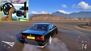 BMW M5 - FORZA HORIZON 5 - Steering Wheel + Shifter G29