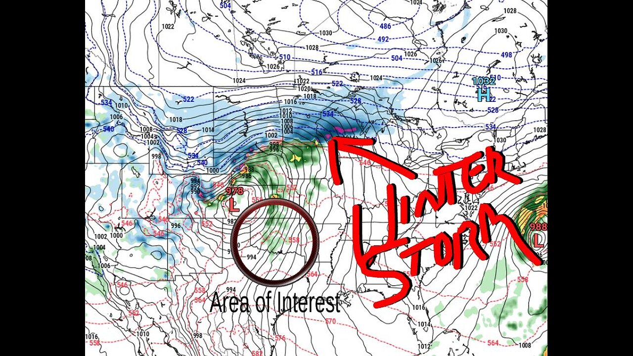 WATCH: Huge Winter Storm and Severe Storms Sunday!