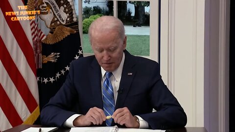 White House live stream cuts after Biden says: "I understand you guys may have some questions.."