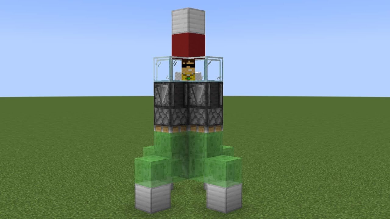 Working Minecraft Rocket