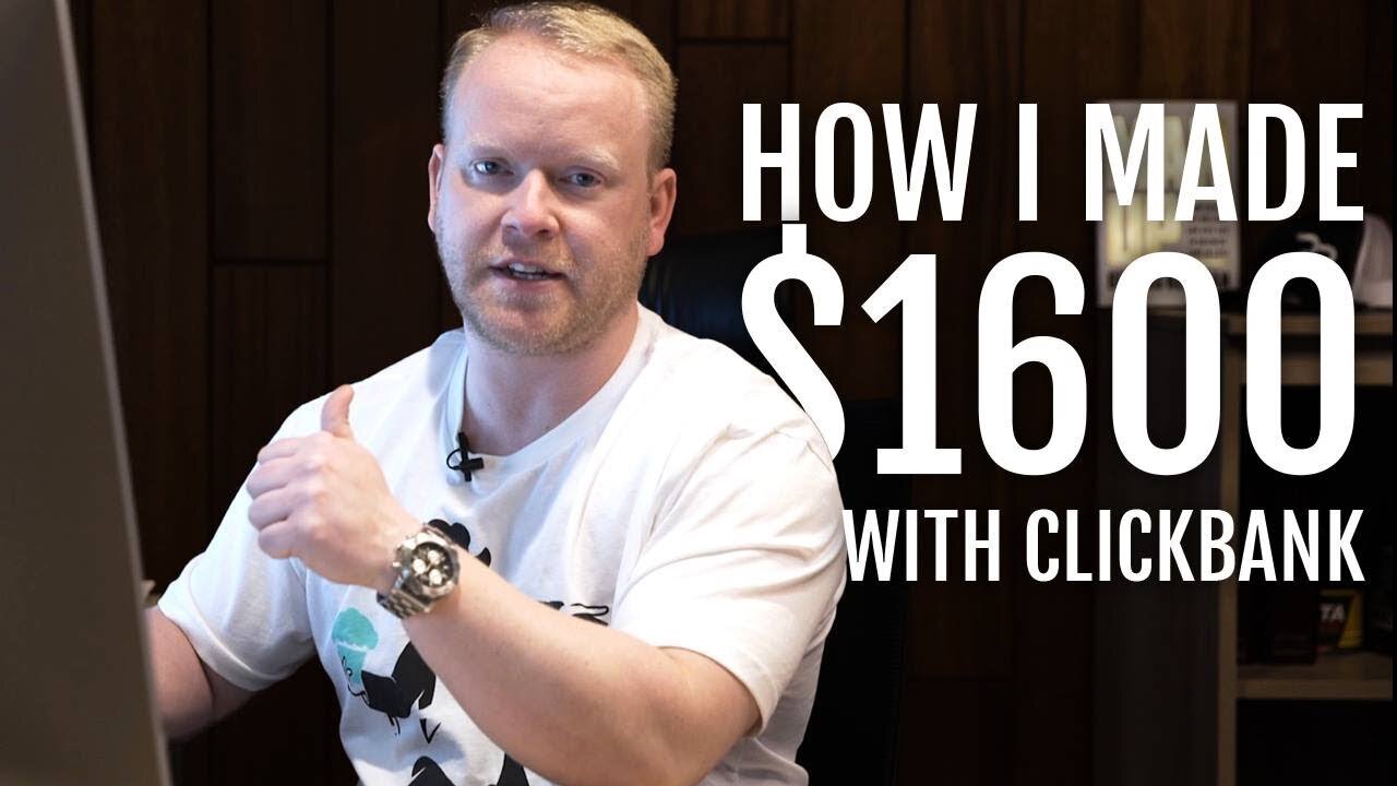 Watch Me Make $1600 on Clickbank In 12 Minutes 💸 *NOT CLICKBAIT*