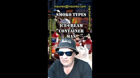 maurieos #shorts SMOKO TYPES "ICE CREAM CONTAINER MAN"
