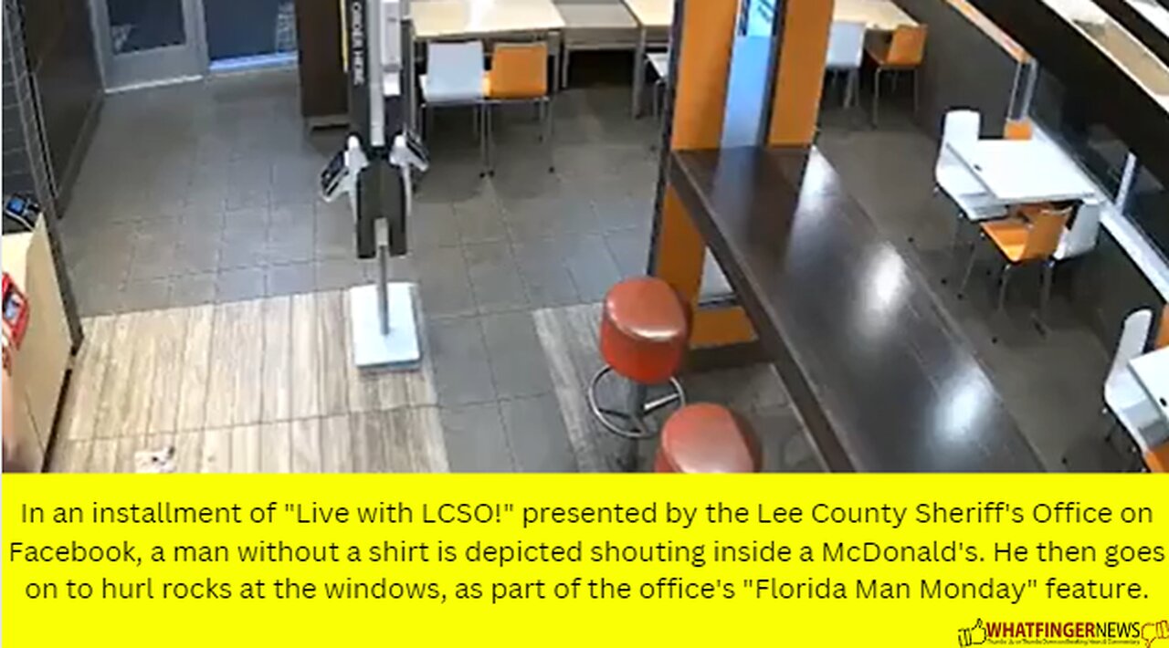 In an installment of "Live with LCSO!" presented by the Lee County Sheriff's Office on Facebook