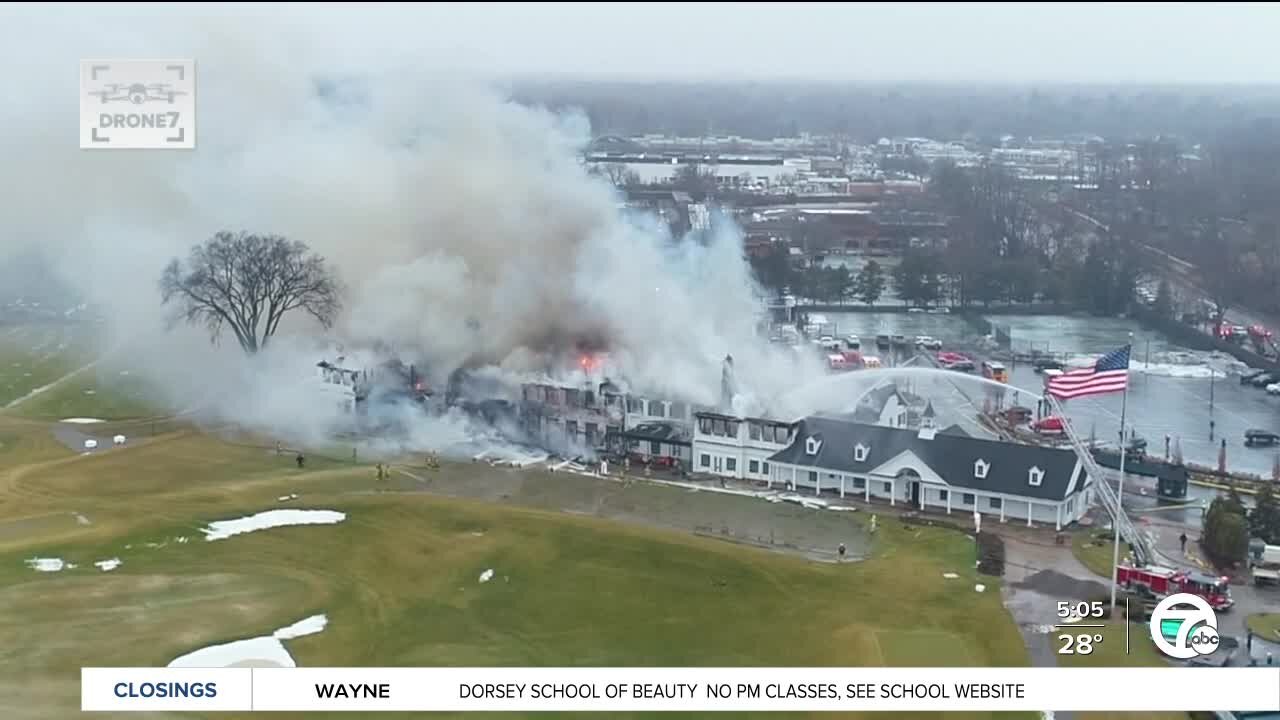 Fire causes 'extensive' damage at Oakland Hills Country Club