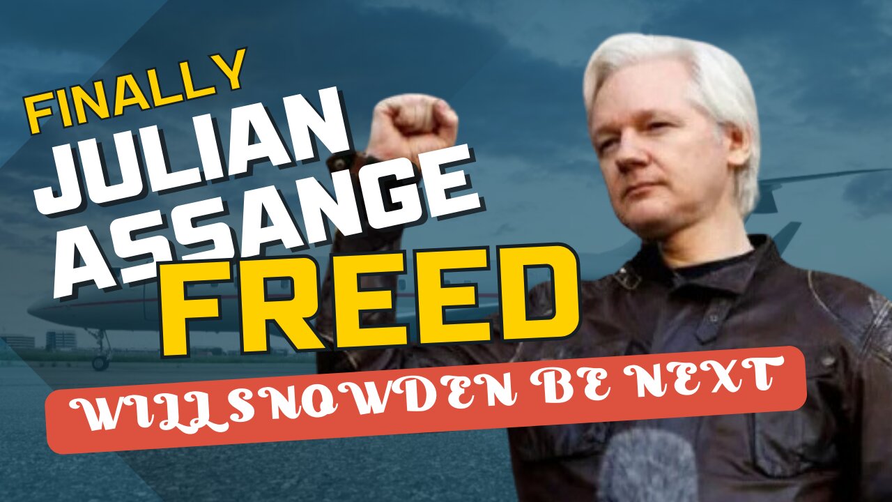 Julian Assange Freed After Reaching Plea Deal with US, Will Walk Free After 5 Years in UK Prison