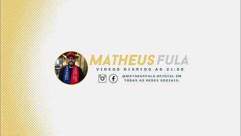 Convite para se inscrever no canal | Matheus Fula