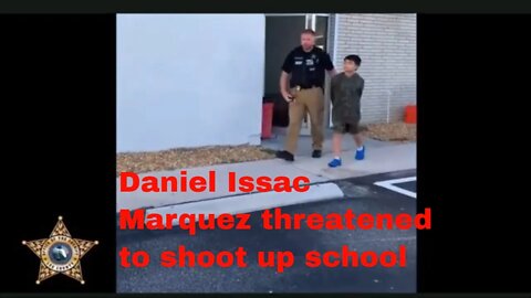 Mugshot released for 10 year old Daniel Issac Marquez, who threatened to shoot up his school