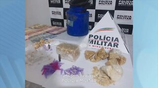 Vale do Mucuri: pelos terceiro dia seguido a PM aprende droga em Carlos Chagas