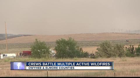 BLM: Lightning started 11 fires Monday night