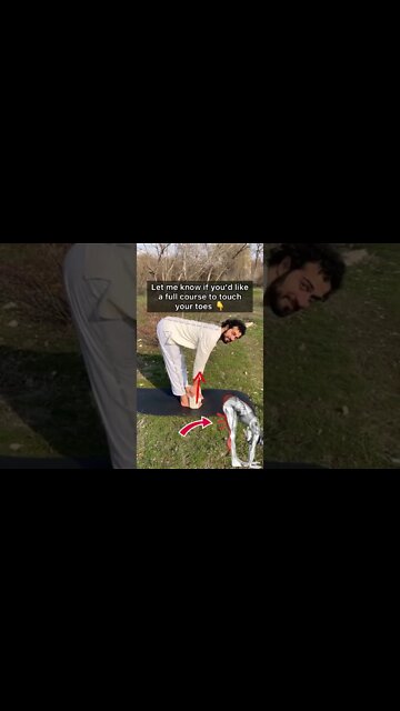 How To Touch Your Toes The Easy Way