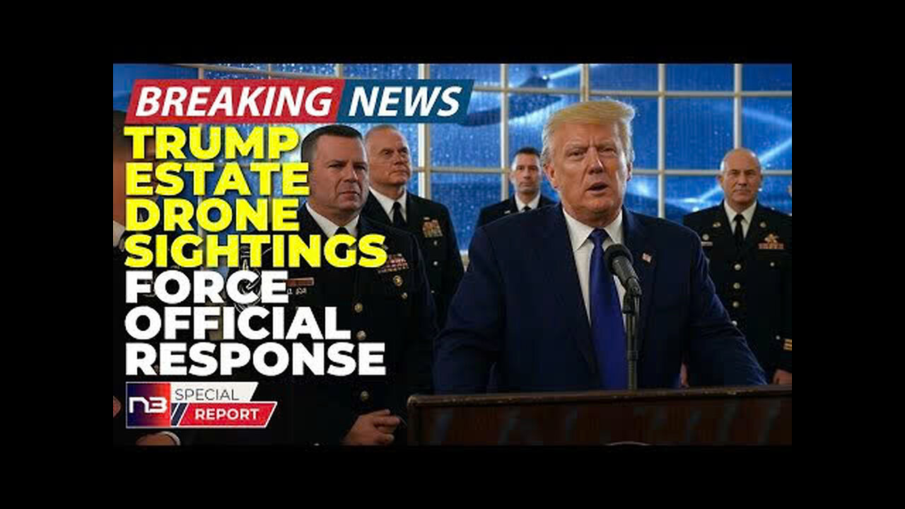 🚨BREAKING: Officials Finally Speak Out After "Drones" Caught Over Trump's Bedminster Estate!