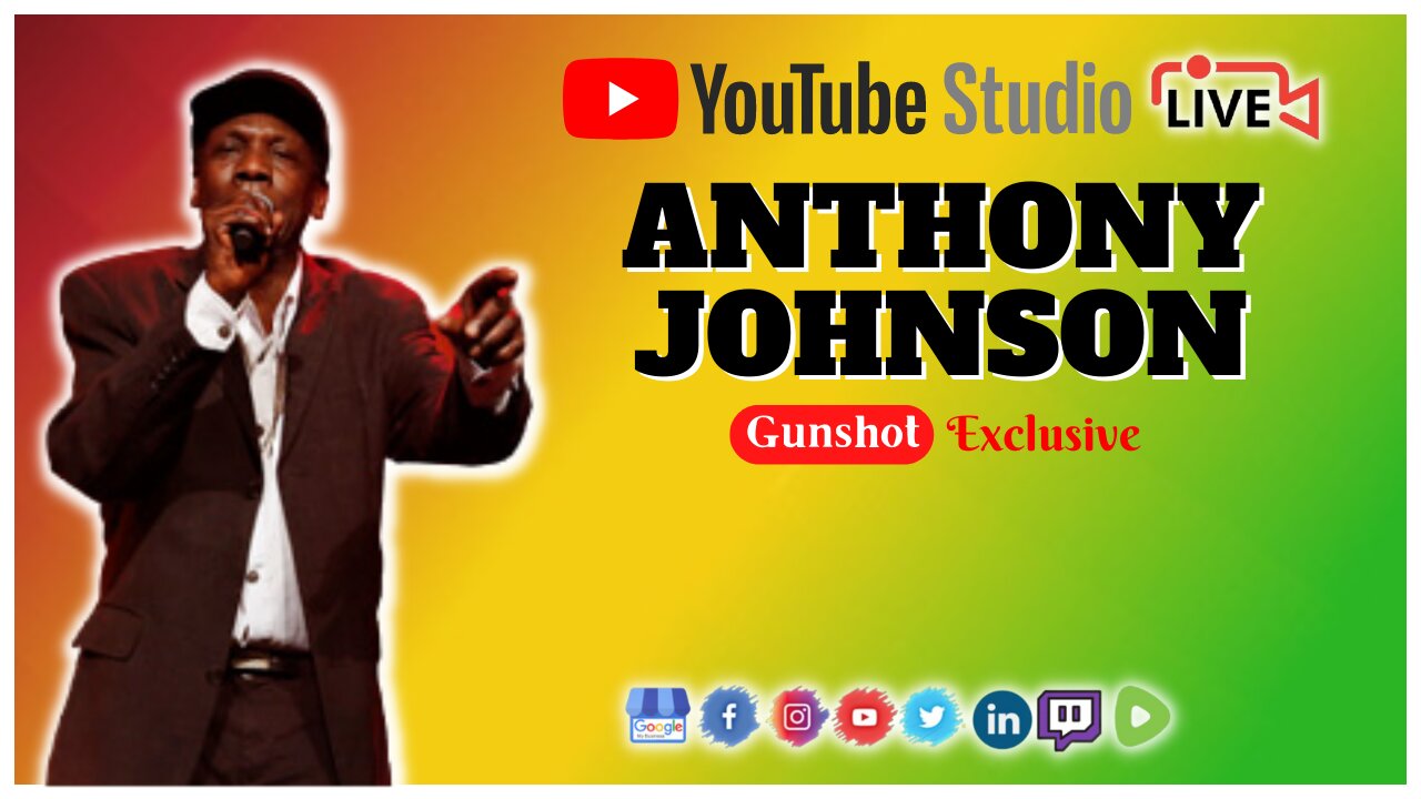 Exclusive Anthony Johnson - Gunshot - Live Music at YouTube Studios Official Video