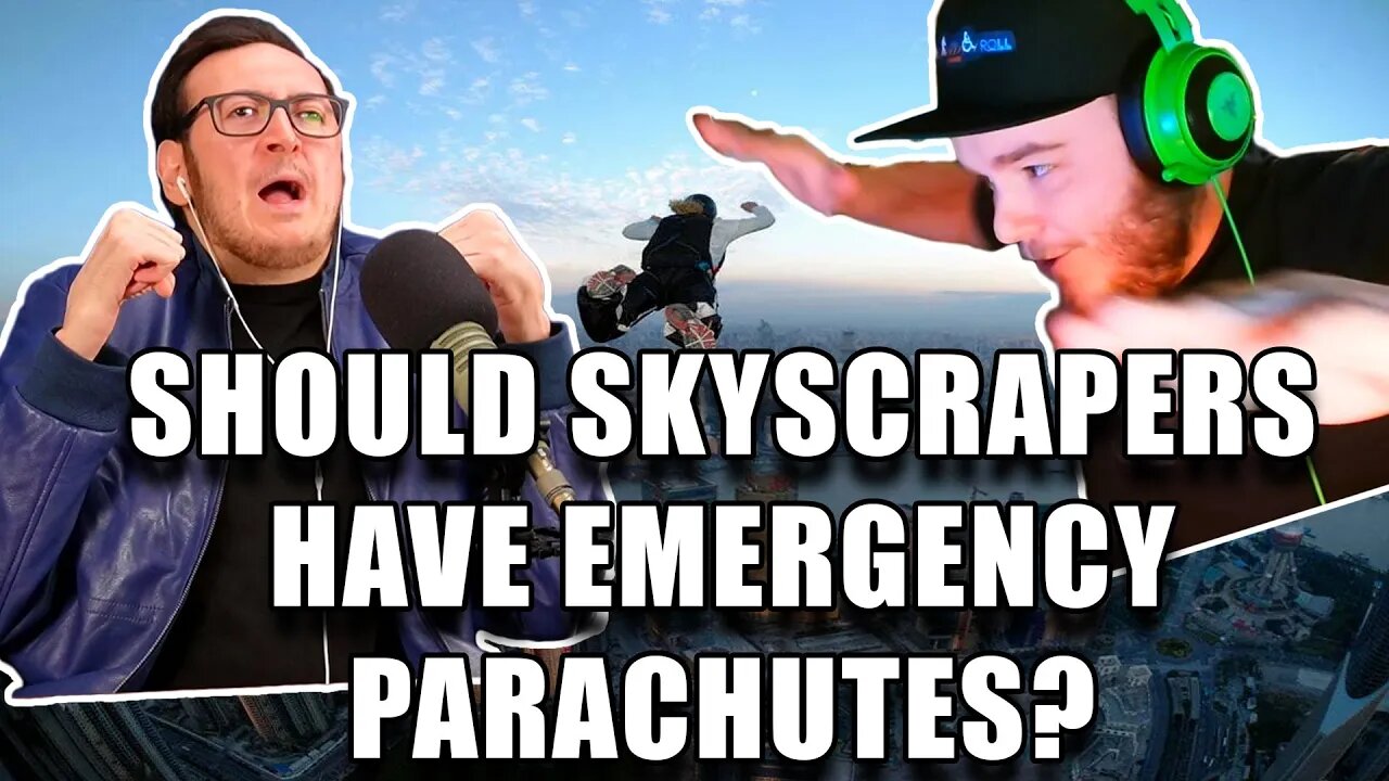 Should Skyscrapers Have Emergency Parachutes? | Walk And Roll Podcast Clip