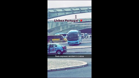 Lisbon Gare de oriente bus accident