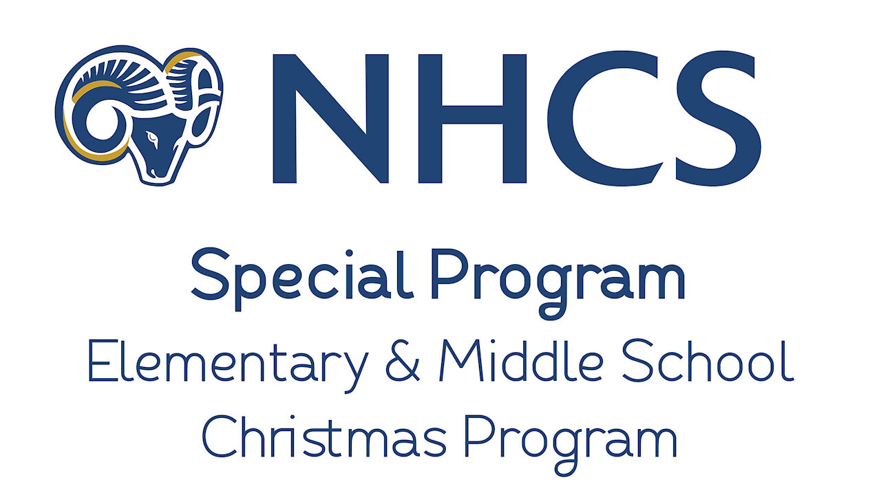2021 Christmas Program; 12/17/2021