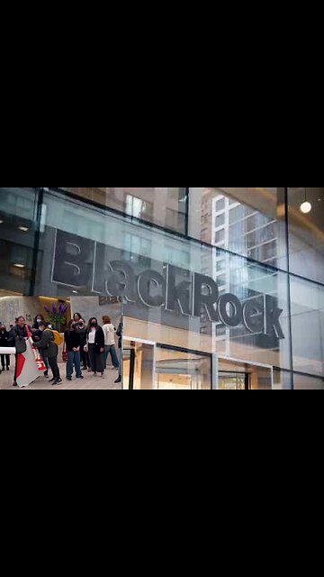 Hamas Supporters Occupy BlackRock Building.
