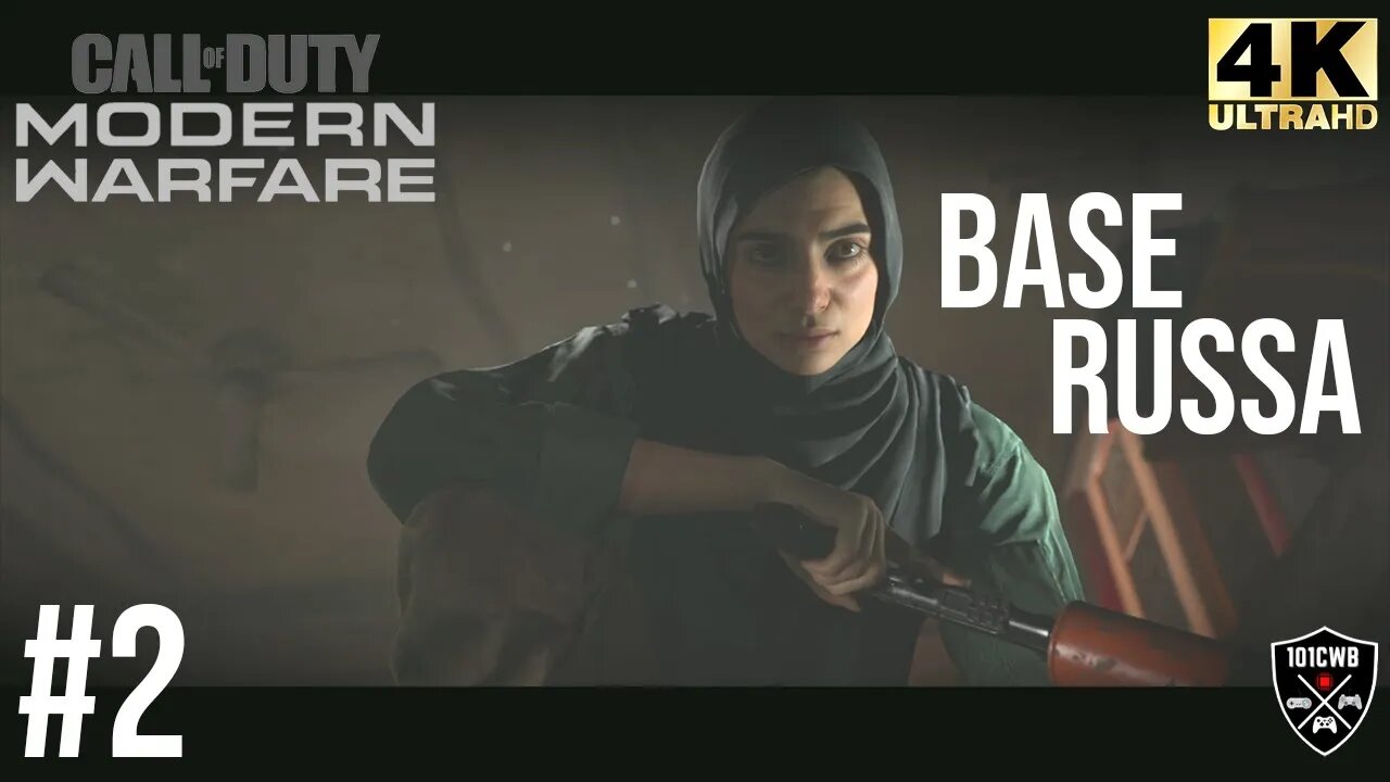 Call of Duty Modern Warfare #2 BASE RUSSA 4K 60fps PS4 Pro #modernwarfare