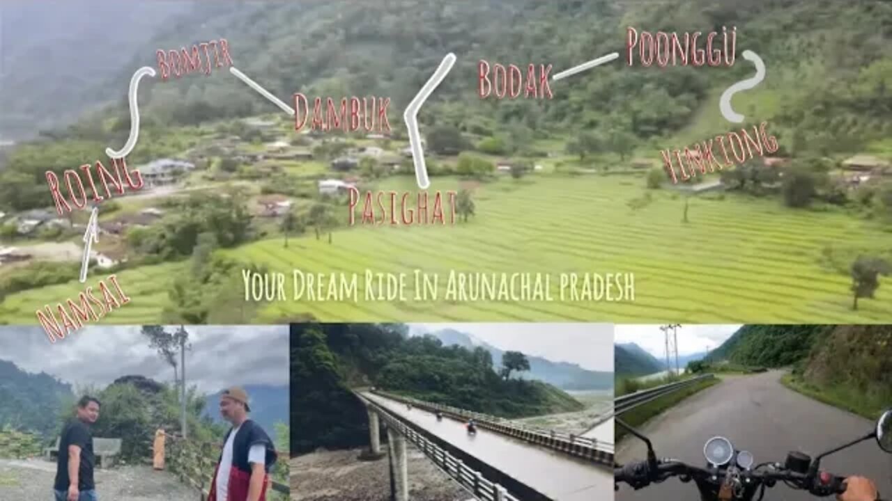 Namsai-Roing town- Dambuk- Bodak -Pasighat #arunachalpradesh @Arunachal Today