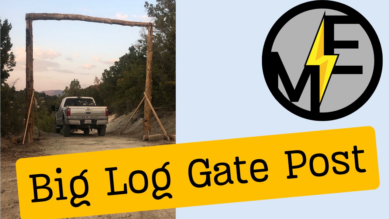 Building a Wooden Ranch-Style Gate Post