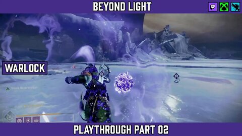 Destiny 2 Voidwalker Warlock: Beyond Light Campaign Playthrough Part 02