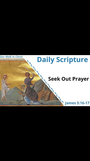 Seek Out Prayer