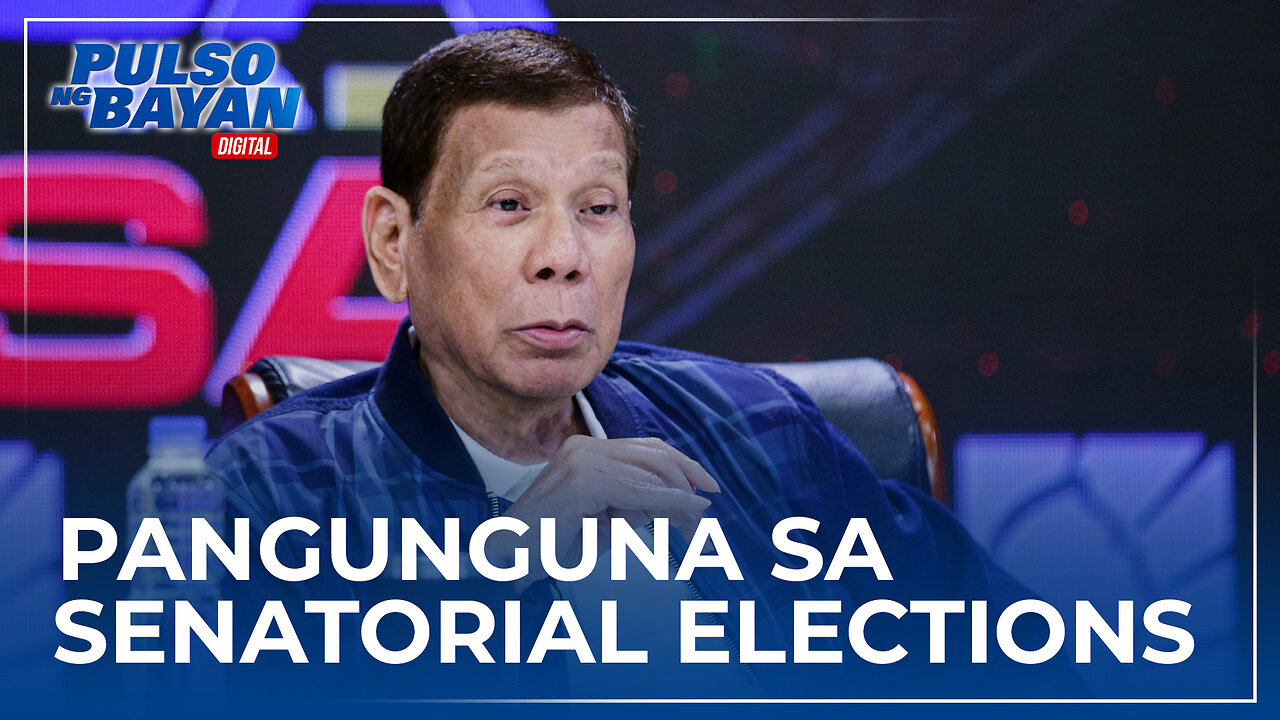 Pangunguna ni FPRRD sa 2025 Senatorial Elections Survey ng pahayag 2023