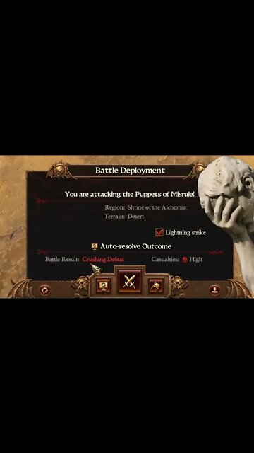 Total War Warhammer 3 Auto-Resolve In A Nutshell #Shorts