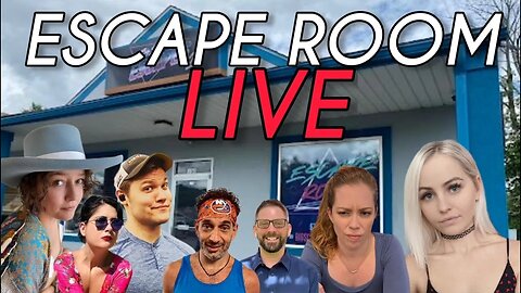 ESCAPE ROOM LIVE! Chrissie Mayr Content House with Geno Bisconte, Keri Smith, Xia, Keanu, Camelot 