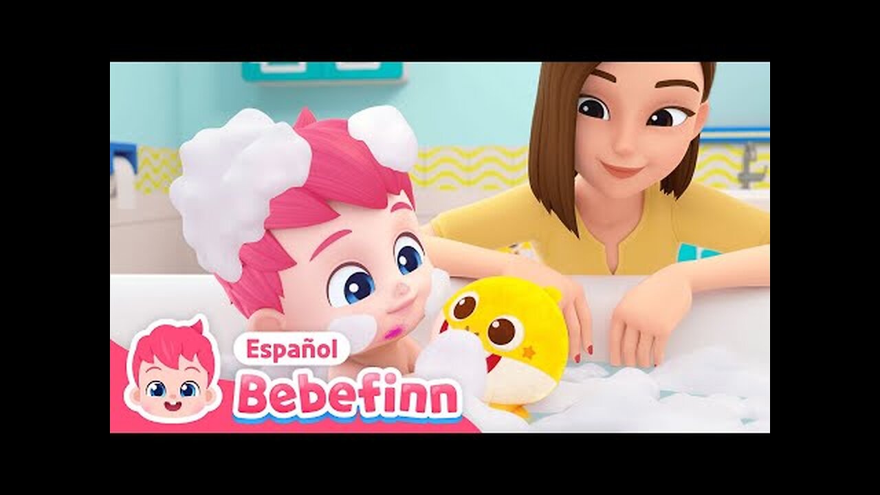 Es hora del baƱoš _ Canción del BaƱo _ Canciones Infantiles _ Bebefinn en espaƱol