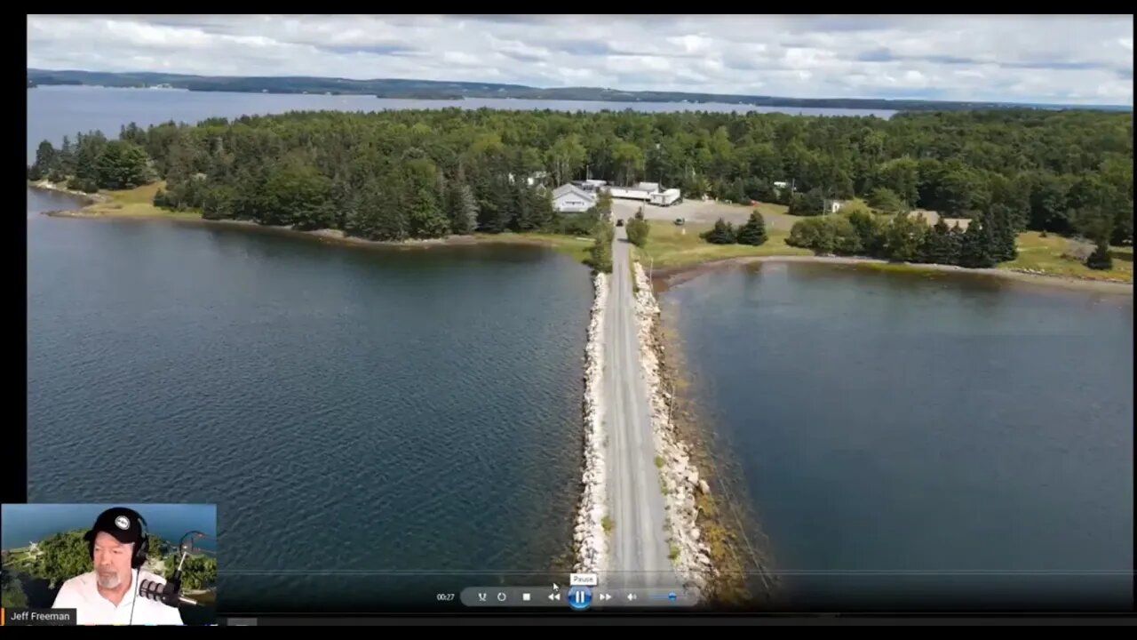 The Curse of Oak Island - Latest News from a new Drone video on Oak Island this August