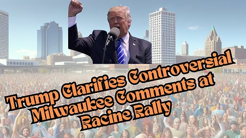 Trump Defends Milwaukee After Controversial Comments at Racine Rally