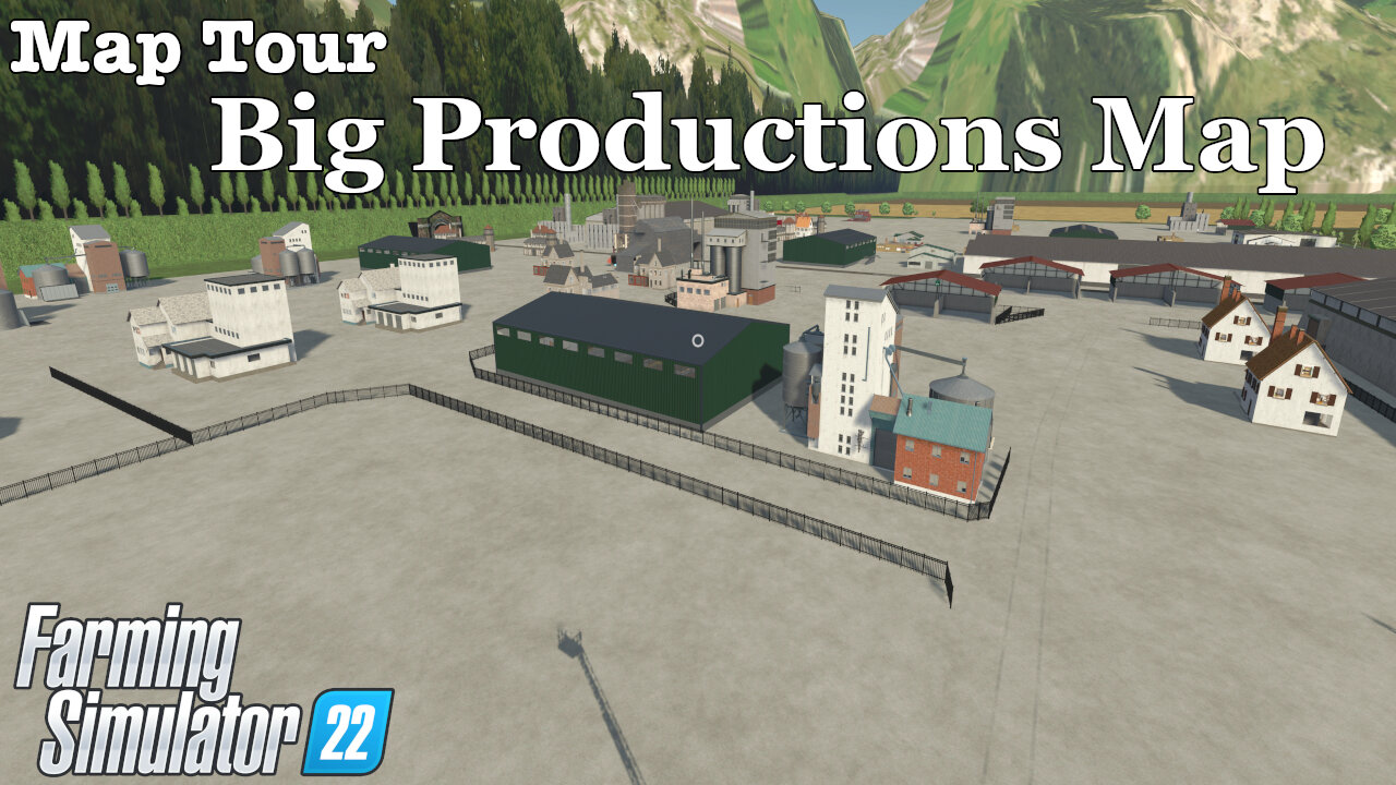 Map Tour | Big Productions Map | Farming Simulator 22