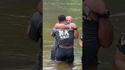 Father and Son Share a Powerful Moment after Completing The Impossible!