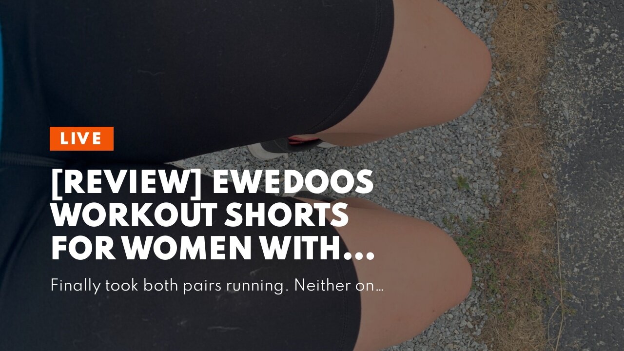 [REVIEW] Ewedoos Workout Shorts for Women with Pockets Biker Shorts for Women High Waisted Yoga...