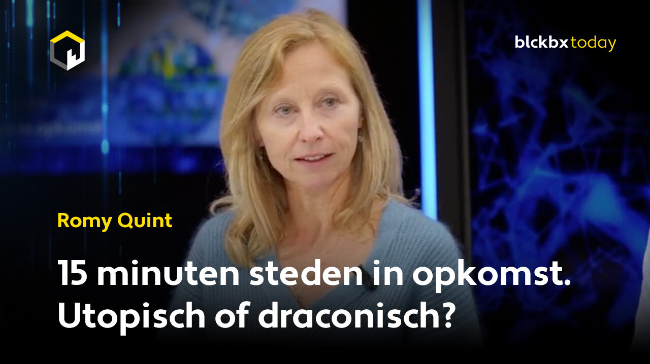 15 minuten steden in opkomst. Utopisch of draconisch? - Romy Quint