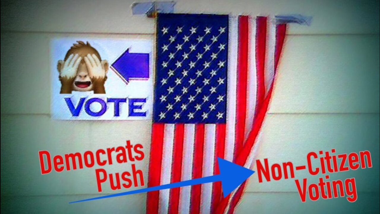 Democrats Push Non-Citizen Voting