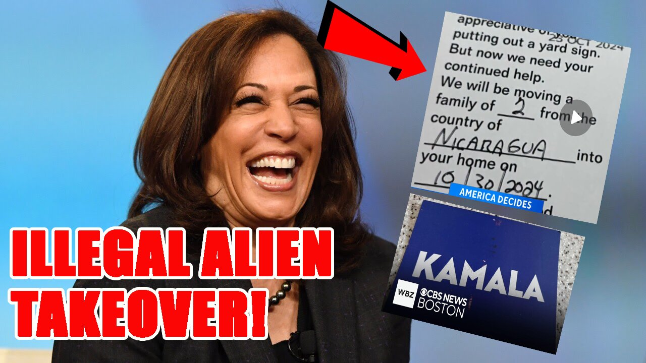 Kamala voter TERRIFIED when informed ILLEGAL ALIENS would be MOVED into her home!